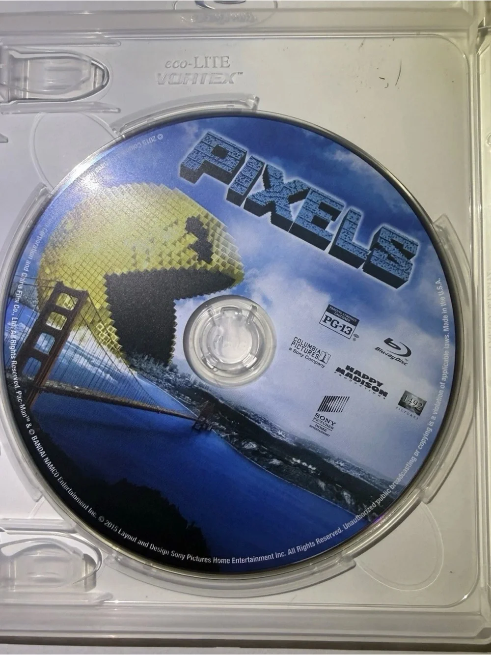 Pixels (Blu-ray 3D + Blu-ray) - Clear Case